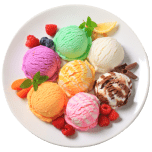 Icecream plate